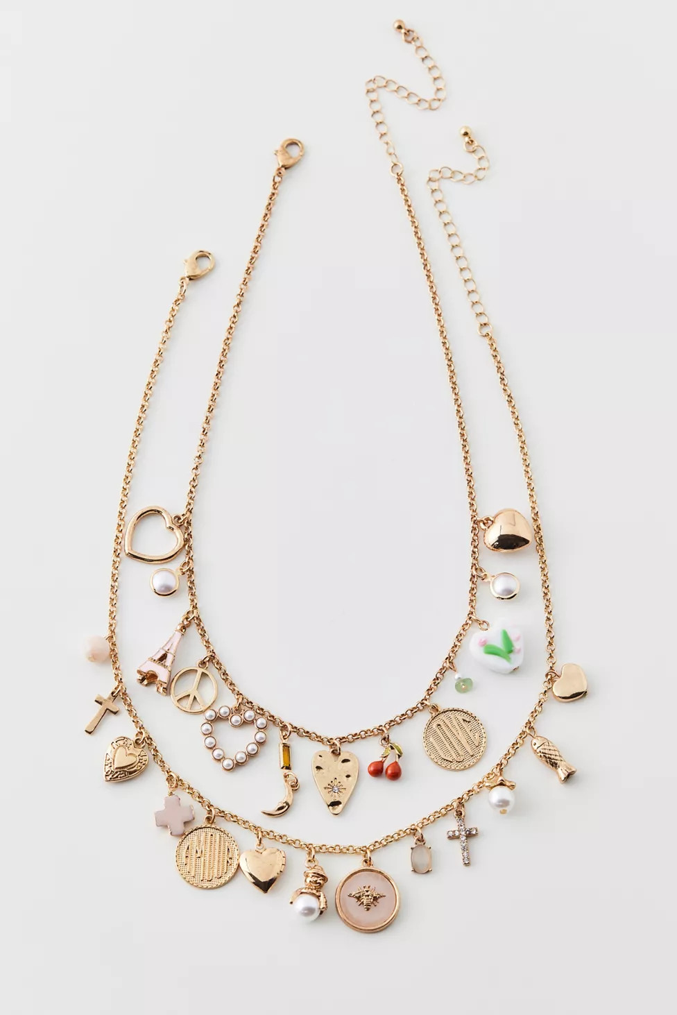 Lorelei Layering Charm Necklace Set | Urban Outfitters (US and RoW)