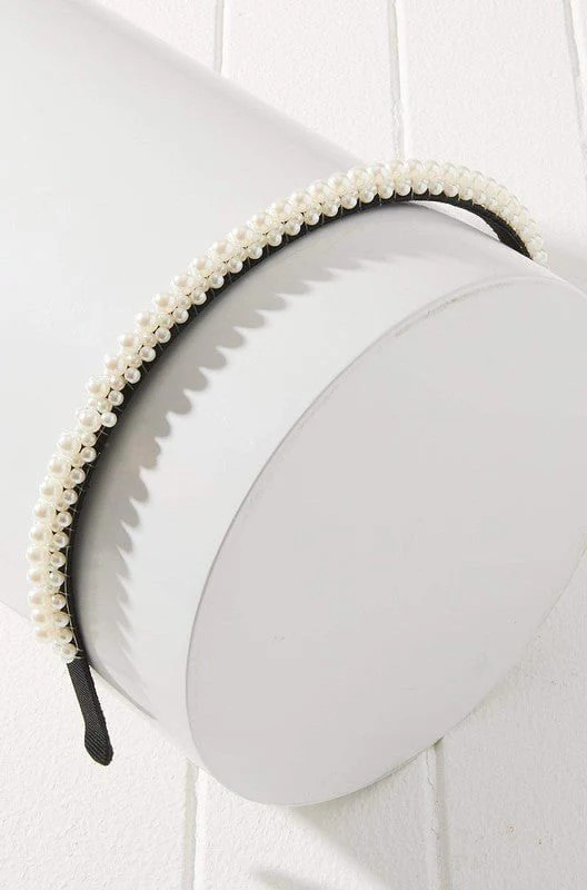 Embellished Headband - Pearl | Petal & Pup (US)