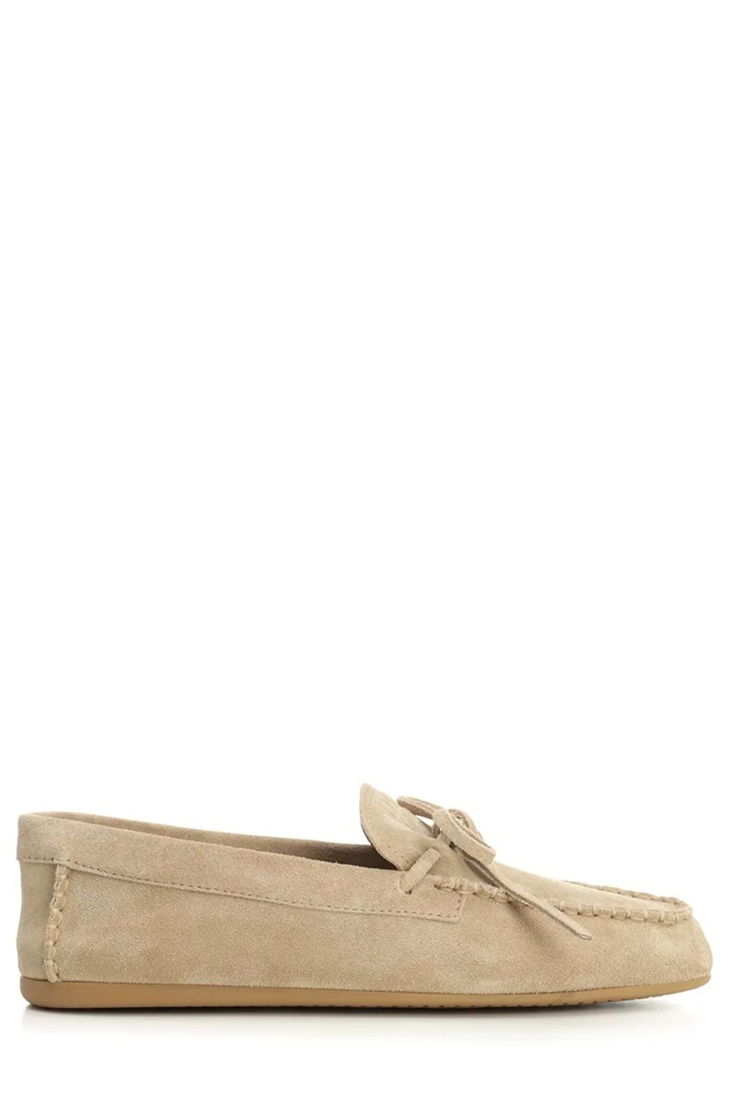 Miu Miu Bow-Detailed Loafers | Cettire Global