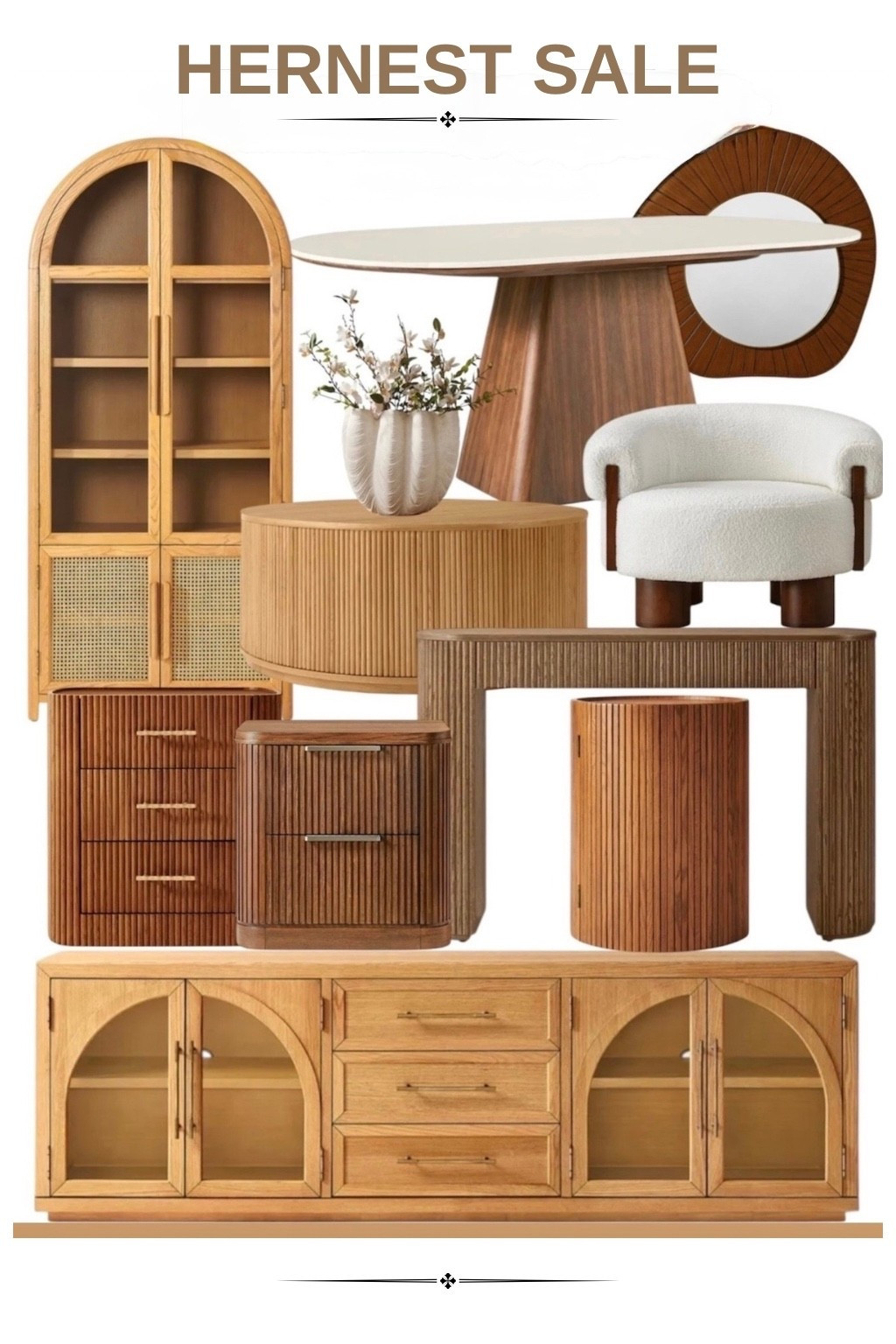 Hernest spring sale. Lots of best sellers are part of the sale. Up to $500 off. 








Coffee table, spring home refresh inspo, Hernest home, dining table, Hernest best sellers, console table, oak cabinet, Hernest furniture 

#LTKSeasonal #LTKSaleAlert #LTKHome