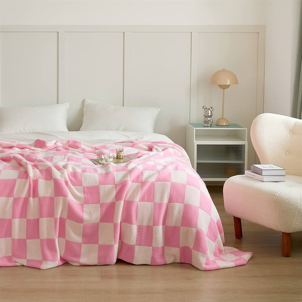 YIRUIO Giant Checkered Spuer Big Oversize Blankets Throw 120''x120'' (10'x10') Extra Large Cozy K... | Amazon (US)