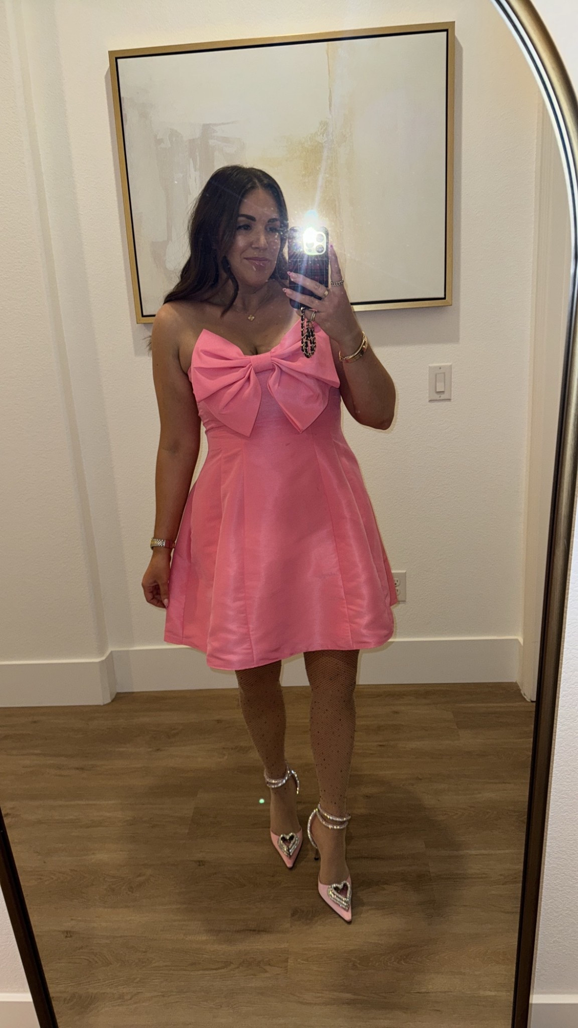 curvy midsize pink bow birthday dress outfit! wearing size 12 in dress 🎀💕🩷 

#LTKMidsize #LTKHoliday #LTKSeasonal