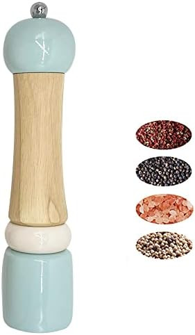 Classical Salt & Pepper Mill Sets Wooden Salt Pepper Grinder Set Salt & Pepper Shakers Stylish Pe... | Amazon (US)