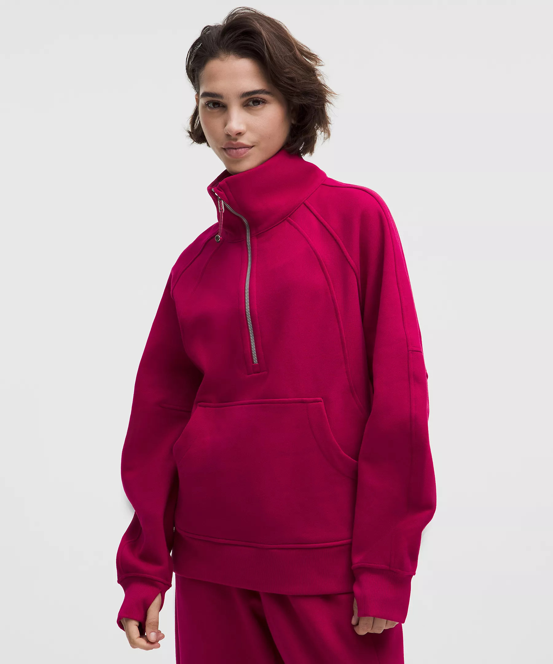 Scuba Oversized Funnel-Neck Half Zip | Lululemon (US)