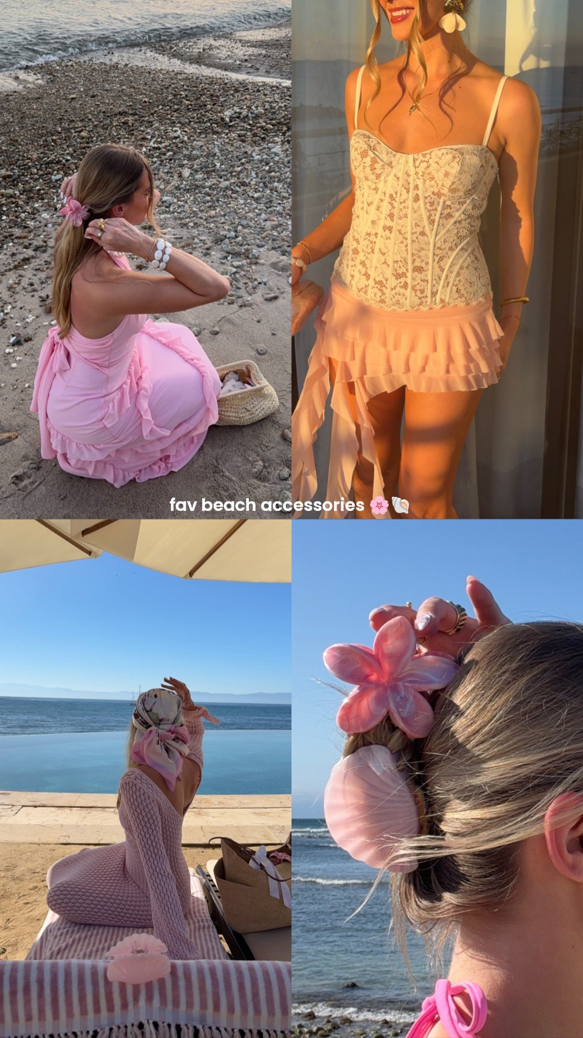 my fav beach accessories to elevate any look on vacation!! #springbreak #vacation #tropicalvacation #accessories 

#LTKtravel #LTKstyletip #LTKSeasonal