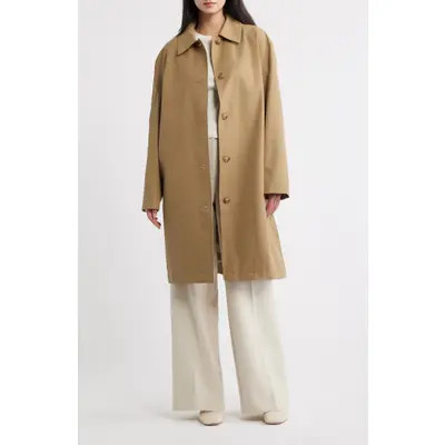 Vince Tailored Longline Raincoat in Carmello at Nordstrom, Size Xx-Small | Nordstrom