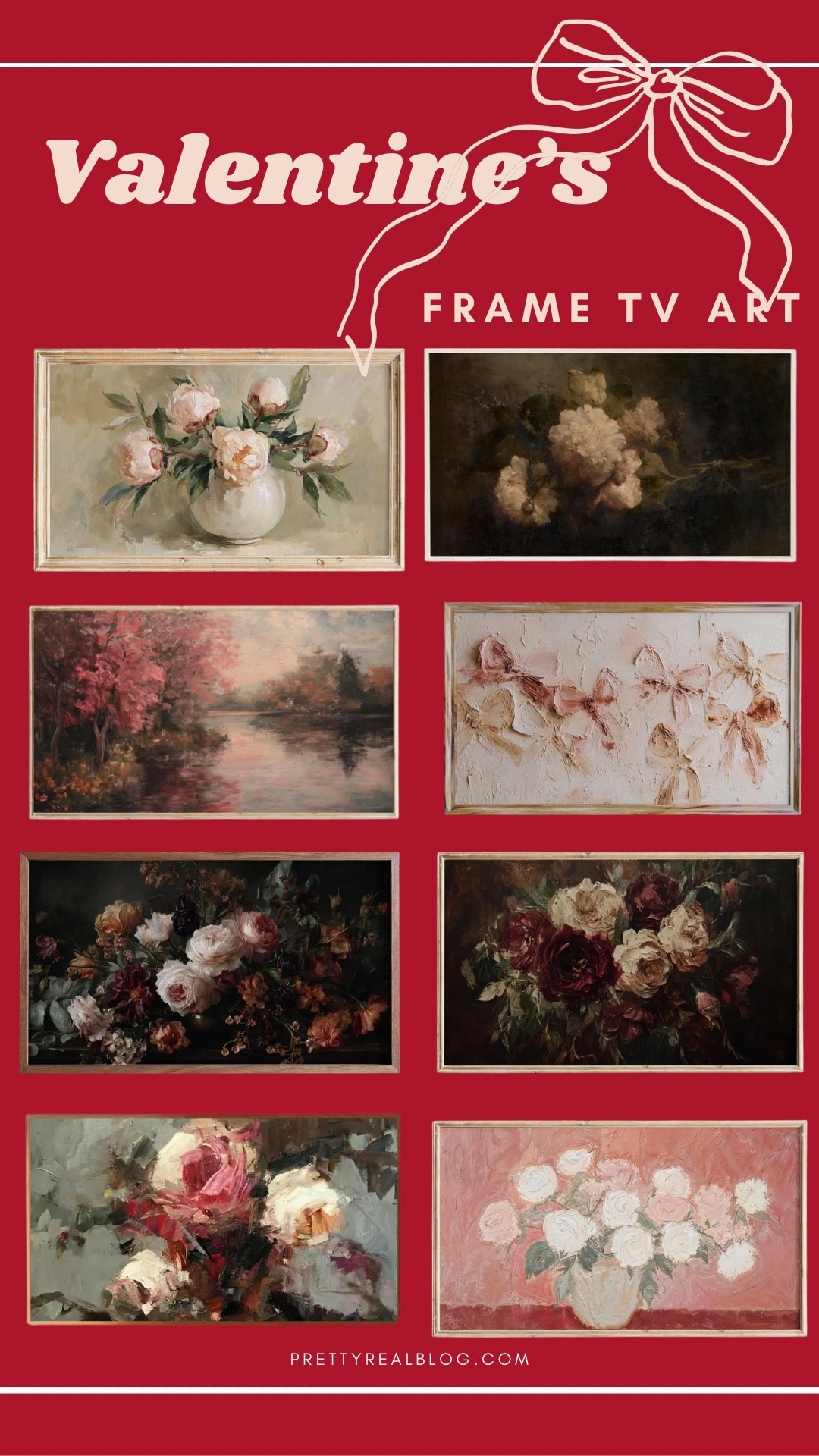 Beautiful Valentine’s Day art for your frame TV. (Or spring art!)

#LTKHome #LTKValentine
