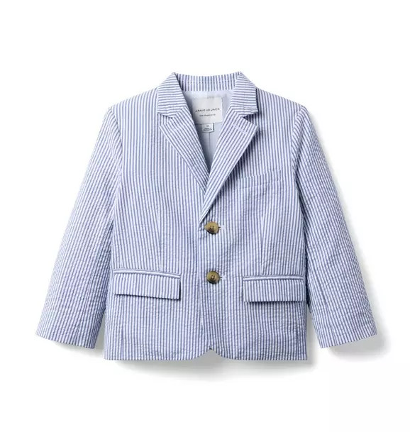 The Striped Seersucker Blazer | Janie and Jack