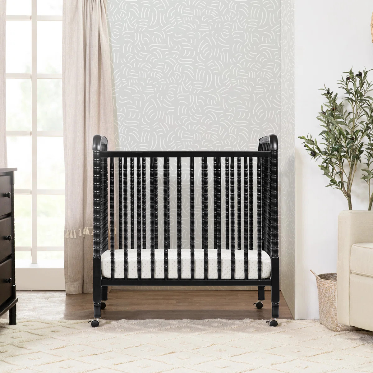 Jenny Lind 3-In-1 Convertible Mini Crib | Wayfair North America