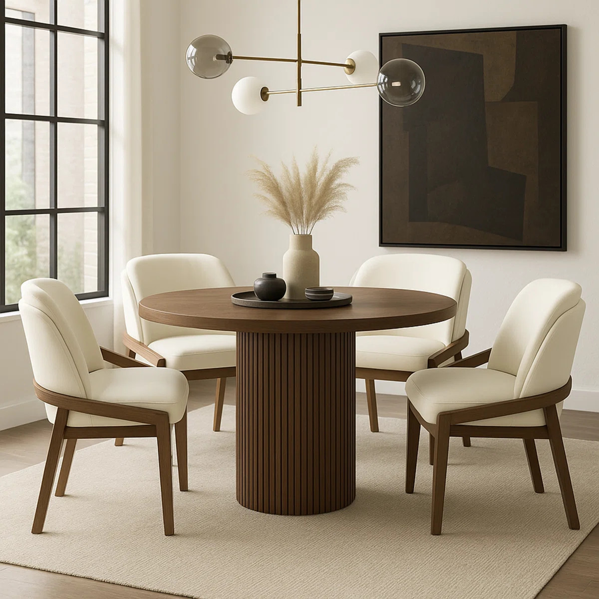 Navo Vegan Leather Upholstered Dining Chair | Wayfair North America
