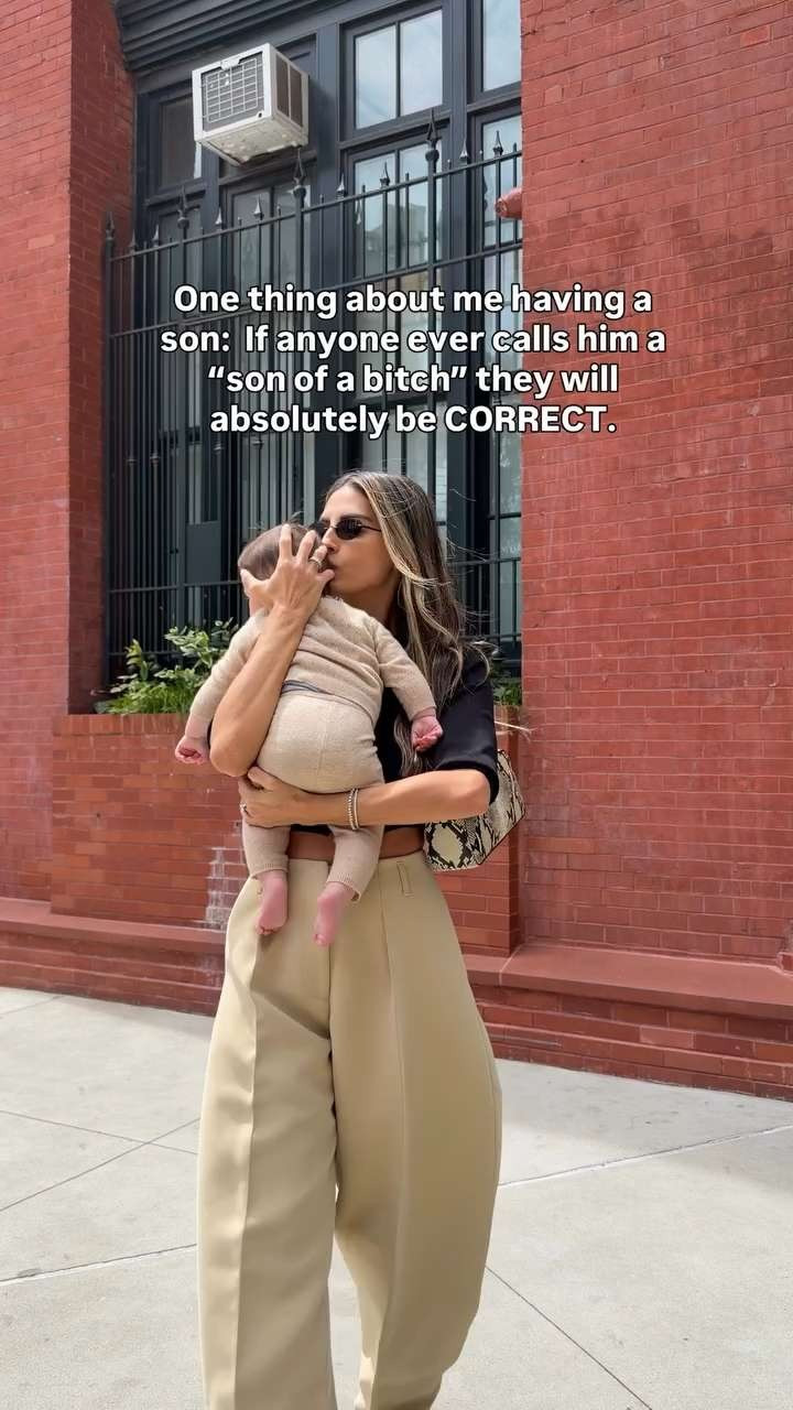 Raising a gentleman… by a certified bitch 💋 

 #LTKootd