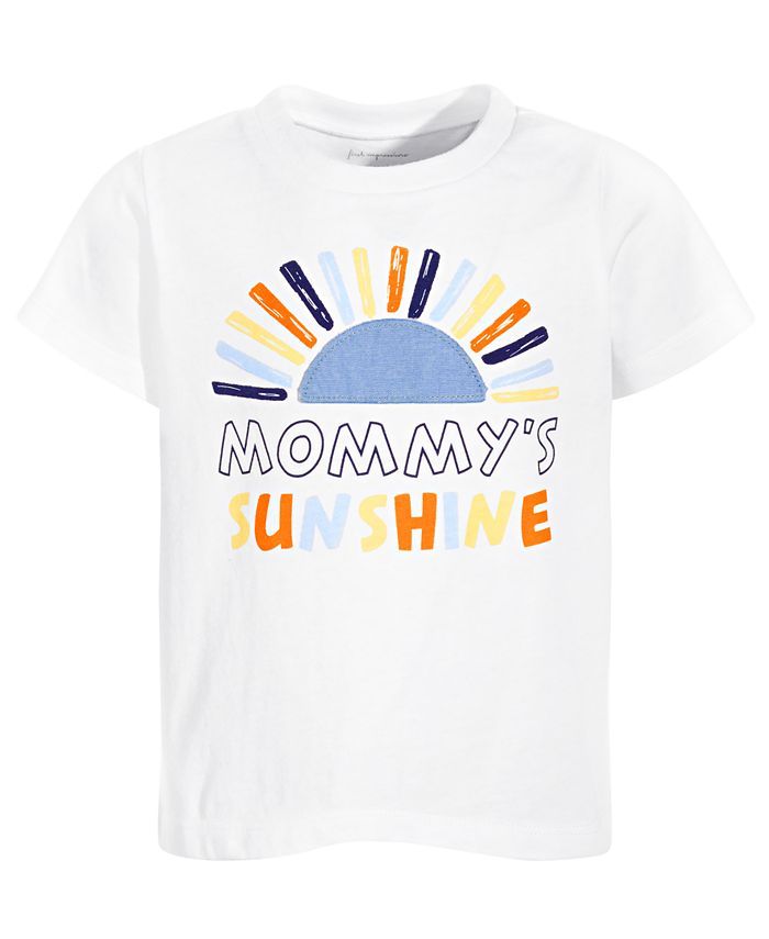 First Impressions Baby Boys Mommy's Sunshine T-Shirt, Created for Macy's & Reviews - Shirts & Top... | Macys (US)