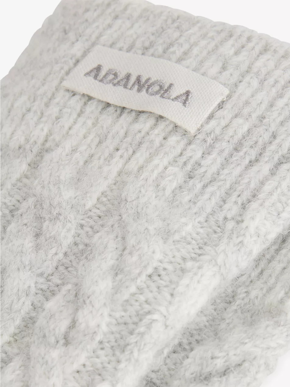Branded Cable-Knitted Socks | Selfridges