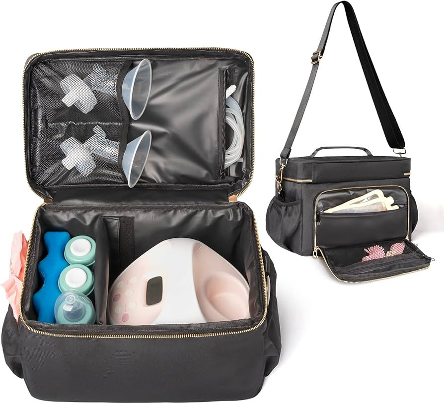 Bag Pump Storage Bag Compatible with with Spectra S1 S2 Gold, Breast Pump Carrying Case,EliteMom ... | Amazon (US)