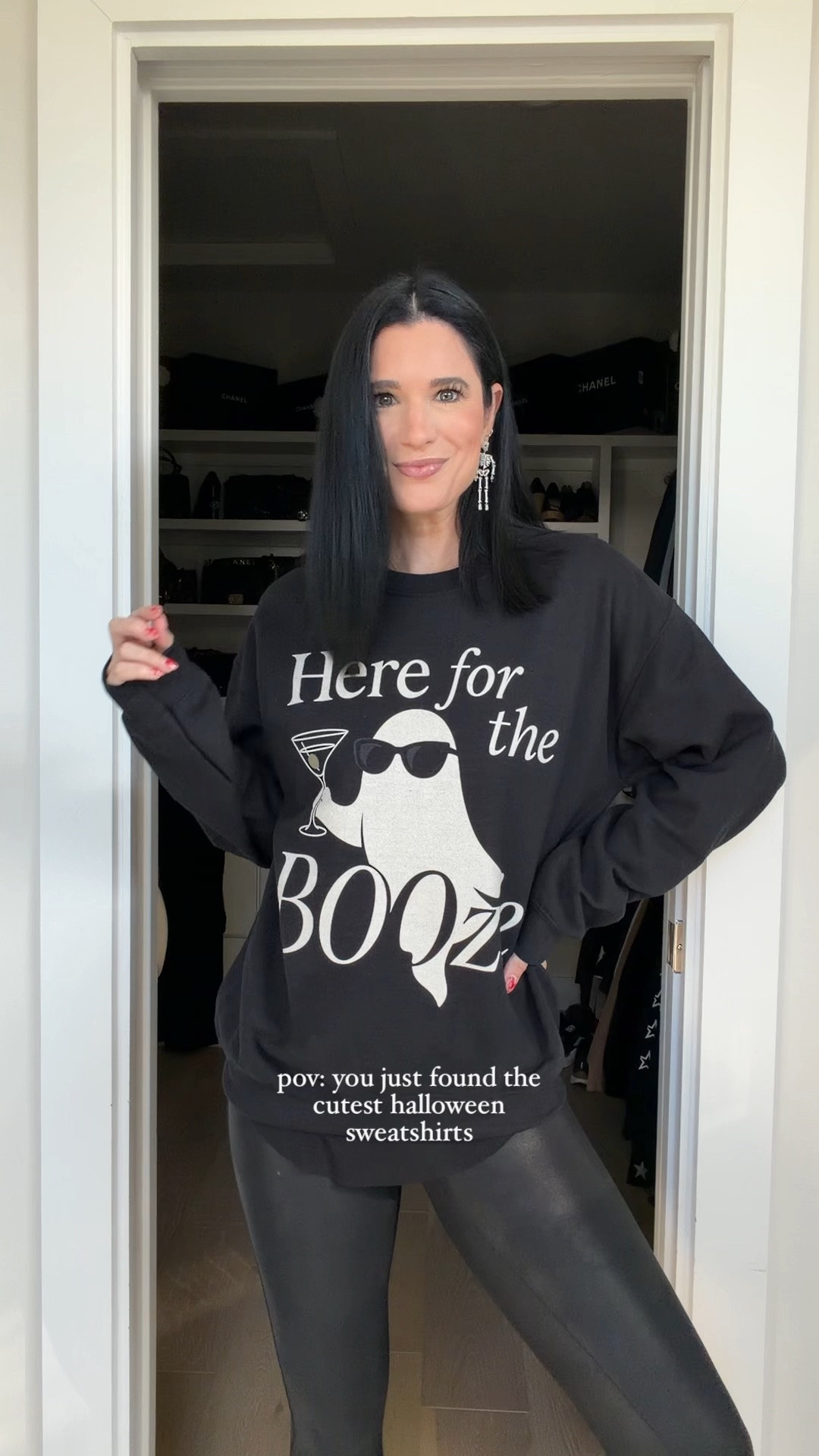 Resharing my Halloween and Fall sweatshirts from last year. They’re all still in stock! I wear a size medium.

Use code DTKXSPANX for 15% off of my faux leather leggings!

#LTKSeasonal #LTKSaleAlert