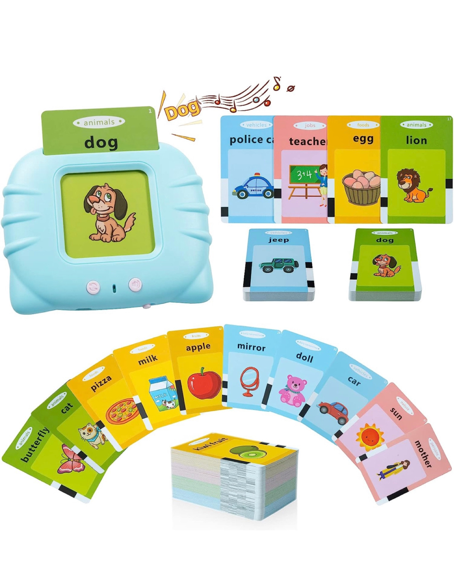 Kids Flash Cards for Speech Development. My boys love this toy from Amazon. On sale now.

#LTKGiftGuide #LTKfamily #LTKSale