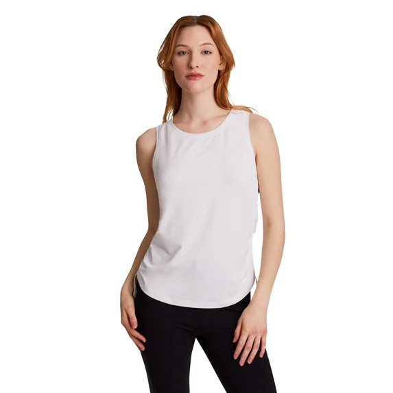 Reebok Women's Swift Ruched Tank Top, Sizes XS-XXXL | Walmart (US)