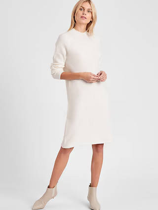 Mock-Neck Sweater Dress | Banana Republic (US)