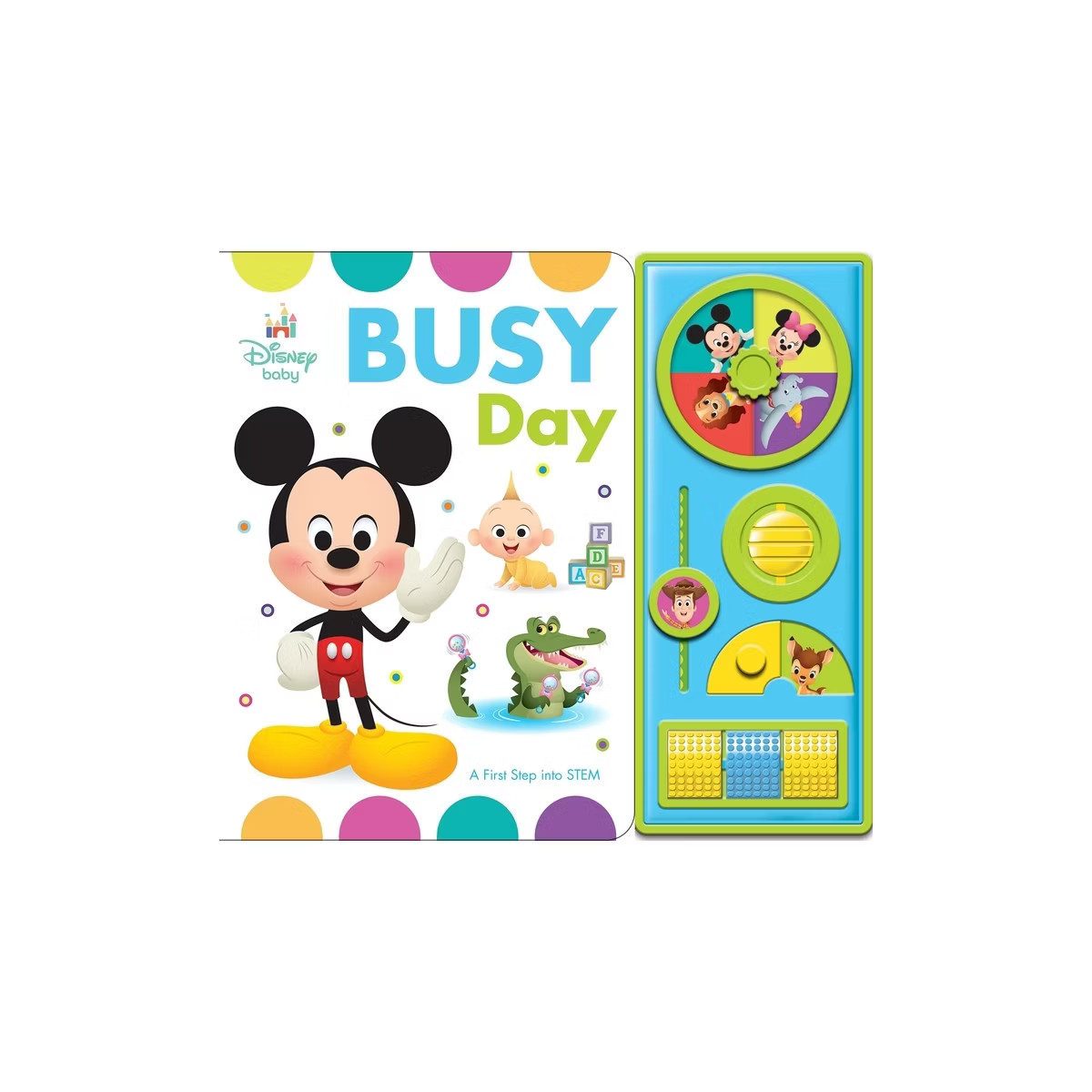 Disney Baby Mickey - Busy Baby Book - by Kathy Broderick (Board Book) | Target