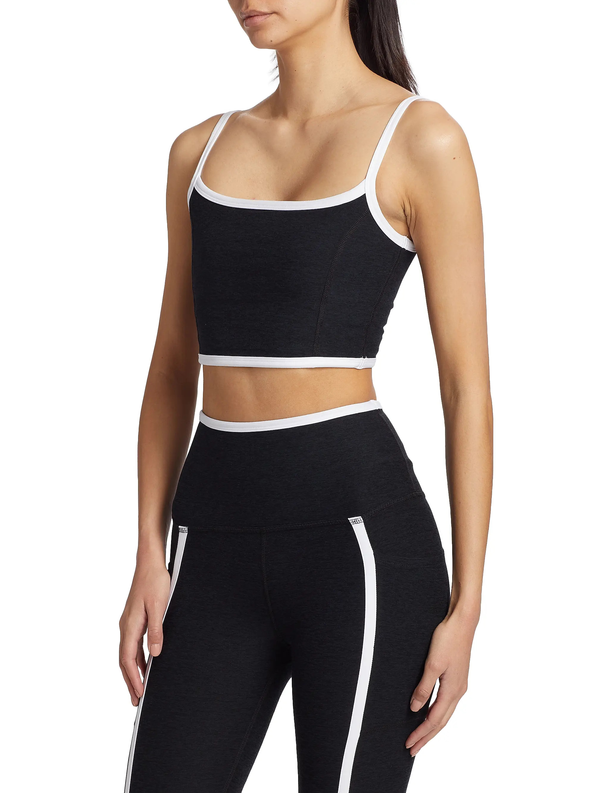 Spacedye New Moves High Crop Tank | Saks Fifth Avenue