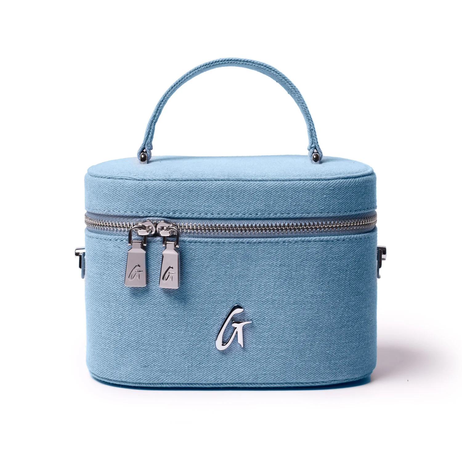 JUMBO DENIM SILVER VANITY BAG | Glam-Aholic Lifestyle