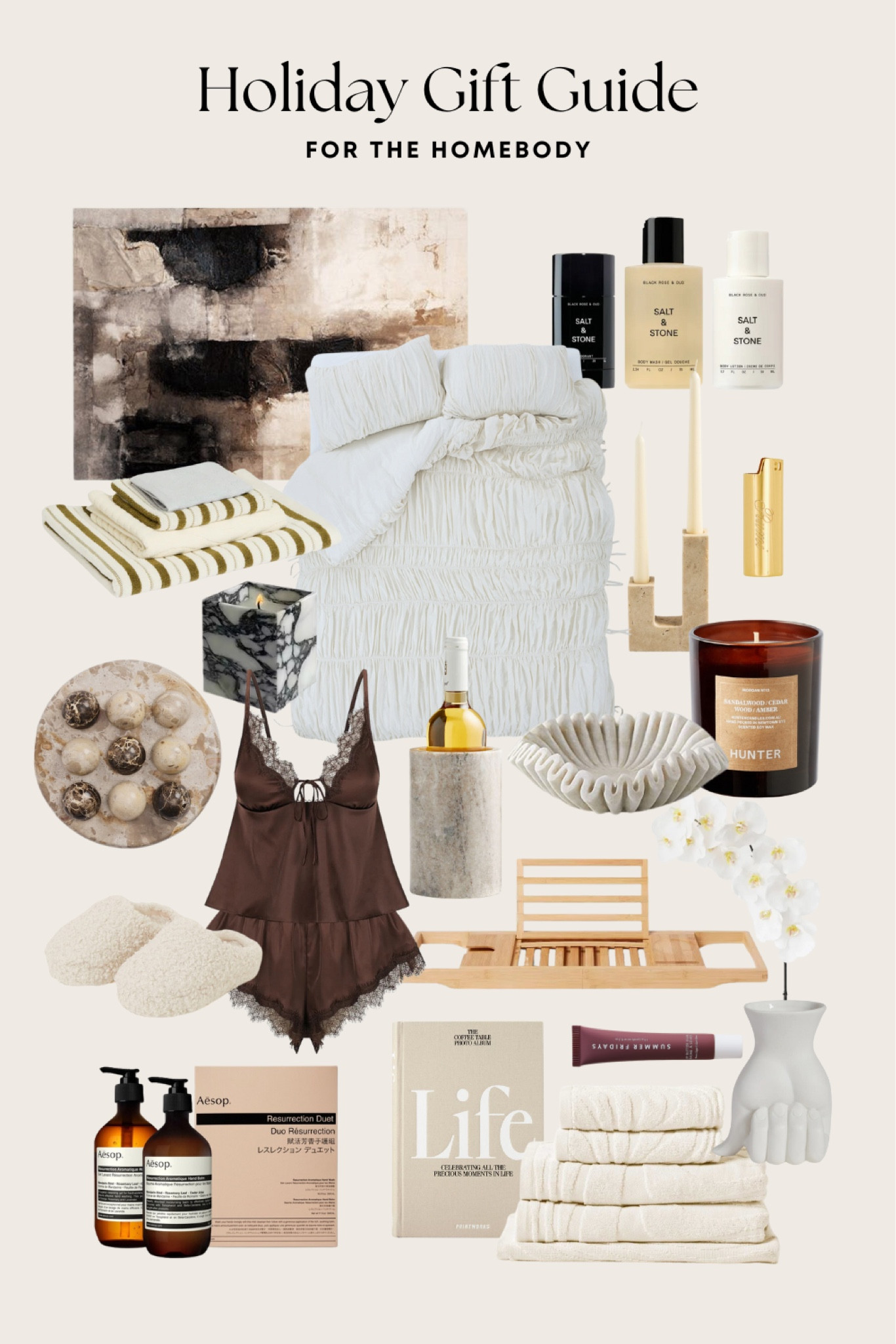 Gifts for the homebody, including homewares, decor, lingerie and more things you’ll love to gift a homeowner this holiday season 

#LTKaustralia #LTKgiftguide #LTKnewzealand