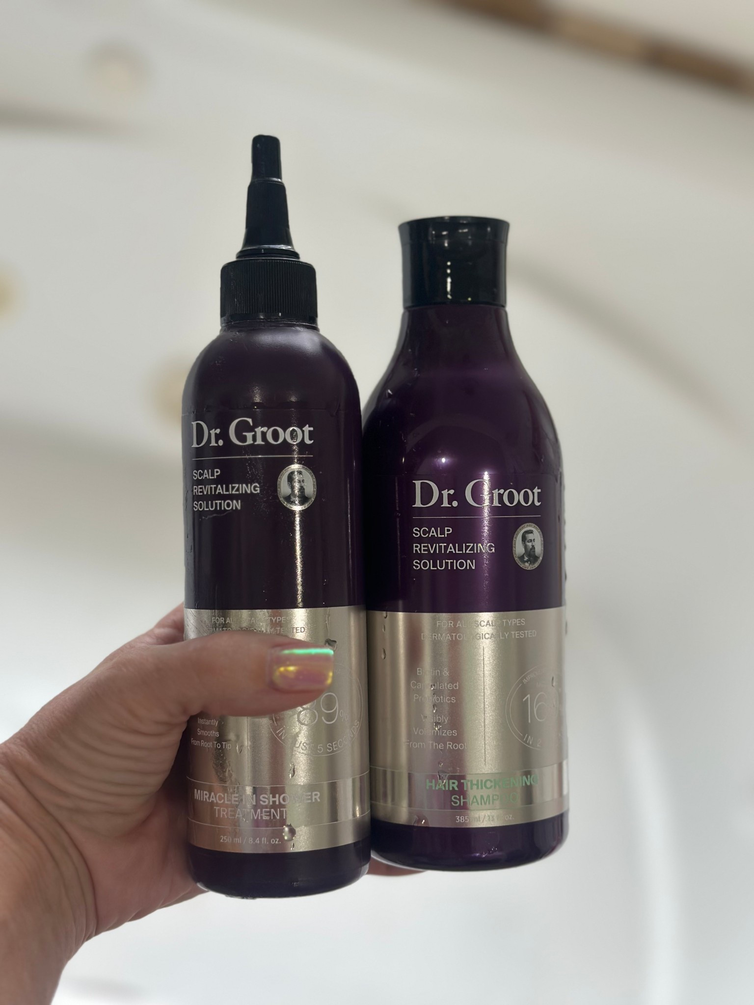 ✨ Dr. Groot works on the scalp, hair strength, and cleanliness, which are the three key things people want from a shampoo. #hairhealth

#LTKOver40 #LTKBeauty