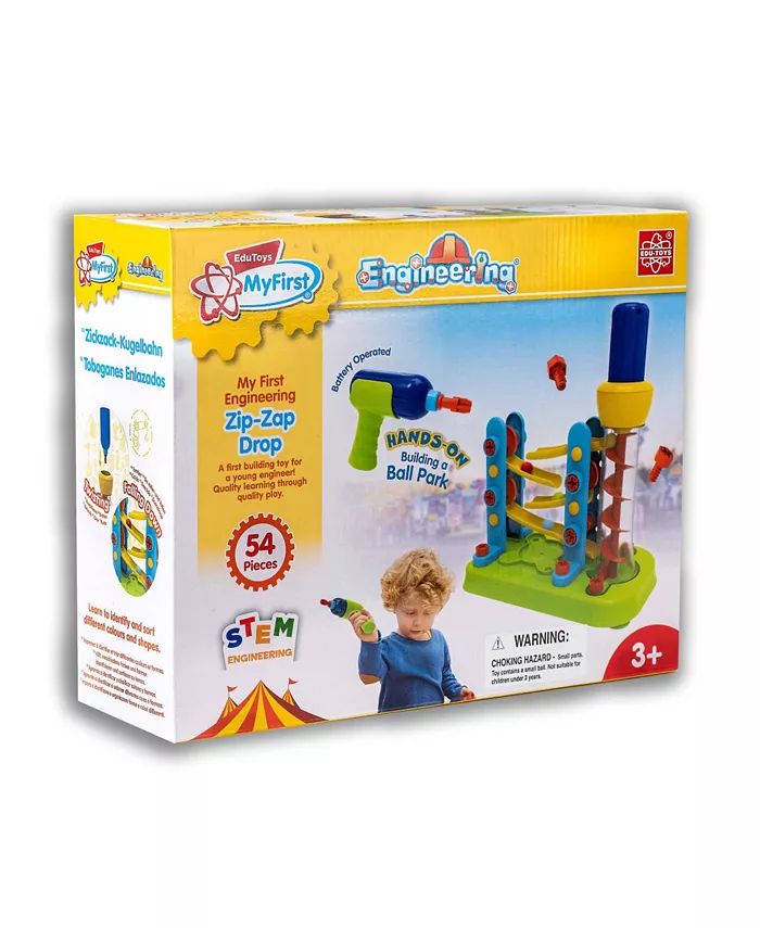 Edu Toys My First Engineering Zig-Zag Drop STEM Toy | Macys (US)