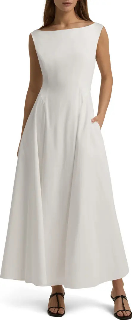 Favorite Daughter The Catherine Sleeveless Flare Maxi Dress | Nordstrom | Nordstrom
