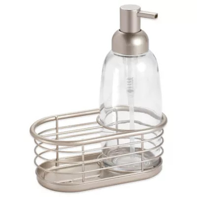 InterDesign® Forma Dish Soap Pump Caddy in Satin | Bed Bath & Beyond