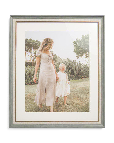 20x24 Matted To 16x20 Two Tone Wall Portrait Frame | Metal | Marshalls