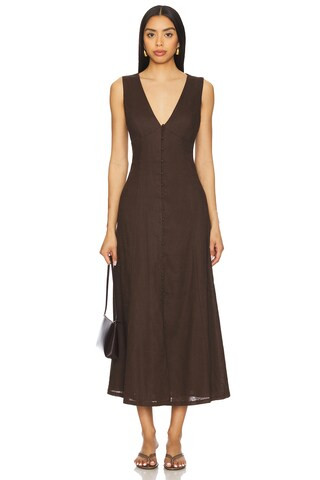 Cordelia Linen Midi Dress
                    
                    Bardot | Revolve Clothing (Global)
