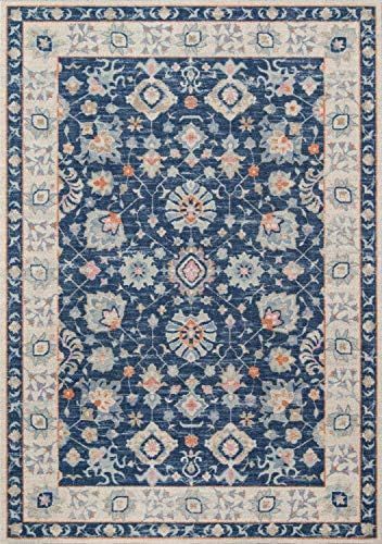 Momeni Anatolia Area Rug, 7'9" X 9'10", Navy | Amazon (US)