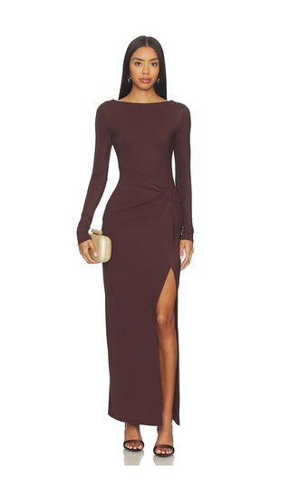 Geri Dress in Chocolate | Revolve Clothing (Global)