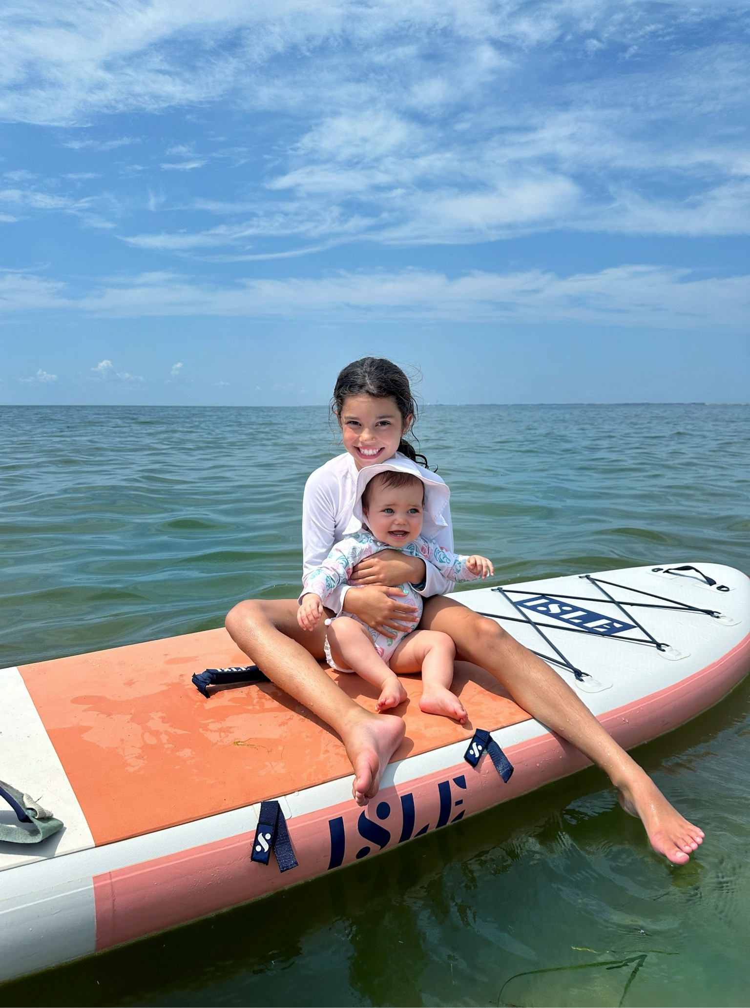 baby’s first paddle ☀️ their sweet oyster print suits & that starfish cover up are too cute. Other colors & styles are available to mix & match for all the kiddos 

#LTKBaby #LTKSwim #LTKKids