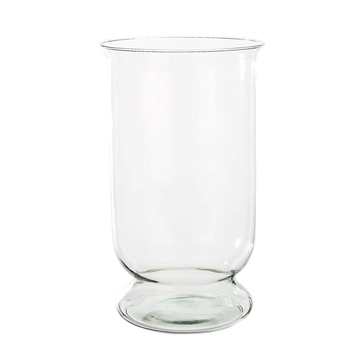 13.7'' H Glass Tabletop Hurricane | Wayfair North America