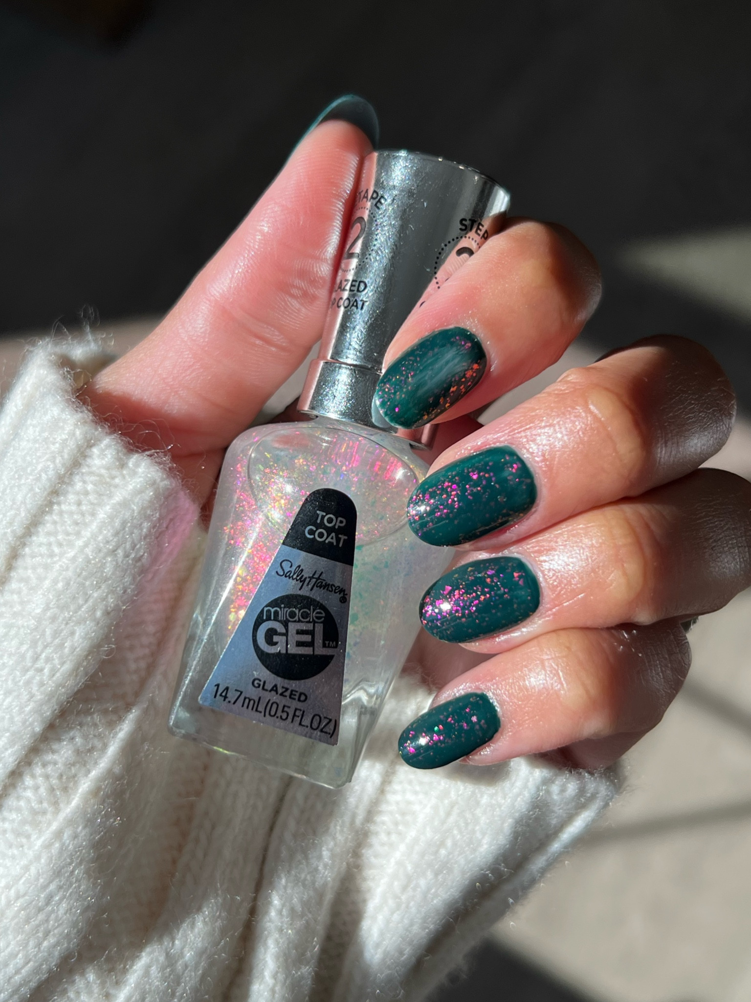 @sallyhansen Miracle gel collection mani available at target #sallyhansen #target #targetpartner #ad