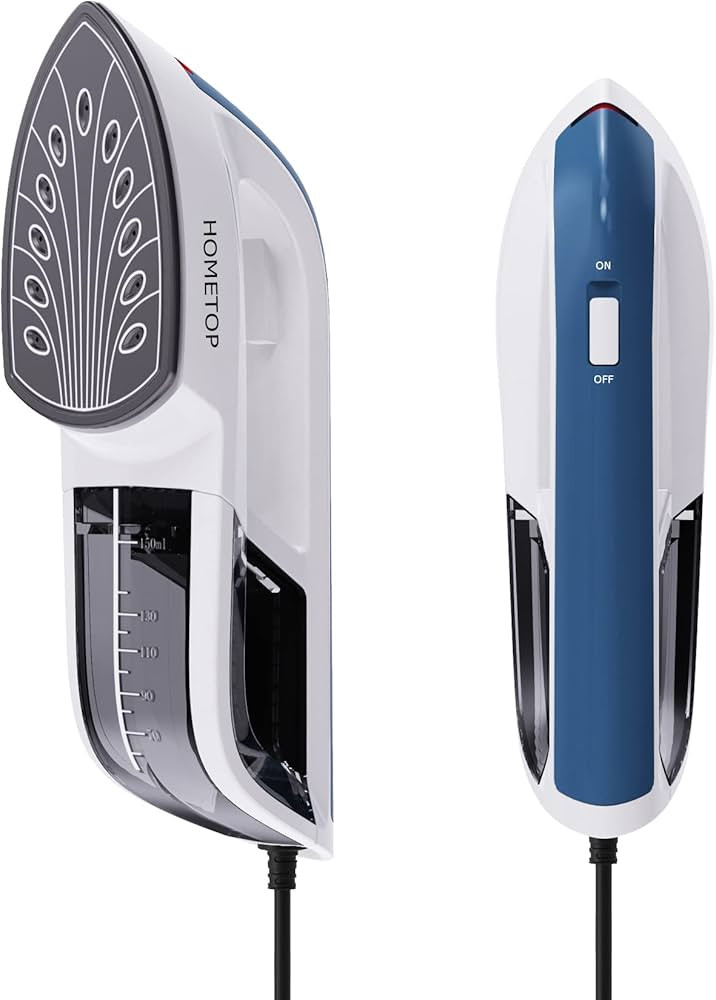 HOMETOP Professional Handheld Steamer, Garment Steamer Iron for Clothes, 1300W 40s Rapid Heat Up ... | Amazon (US)