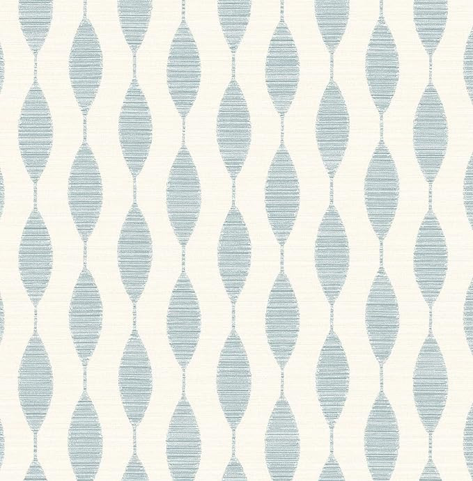 NextWall Stacy Garcia Home Ditto Peel and Stick Wallpaper (Blue Opal) | Amazon (US)