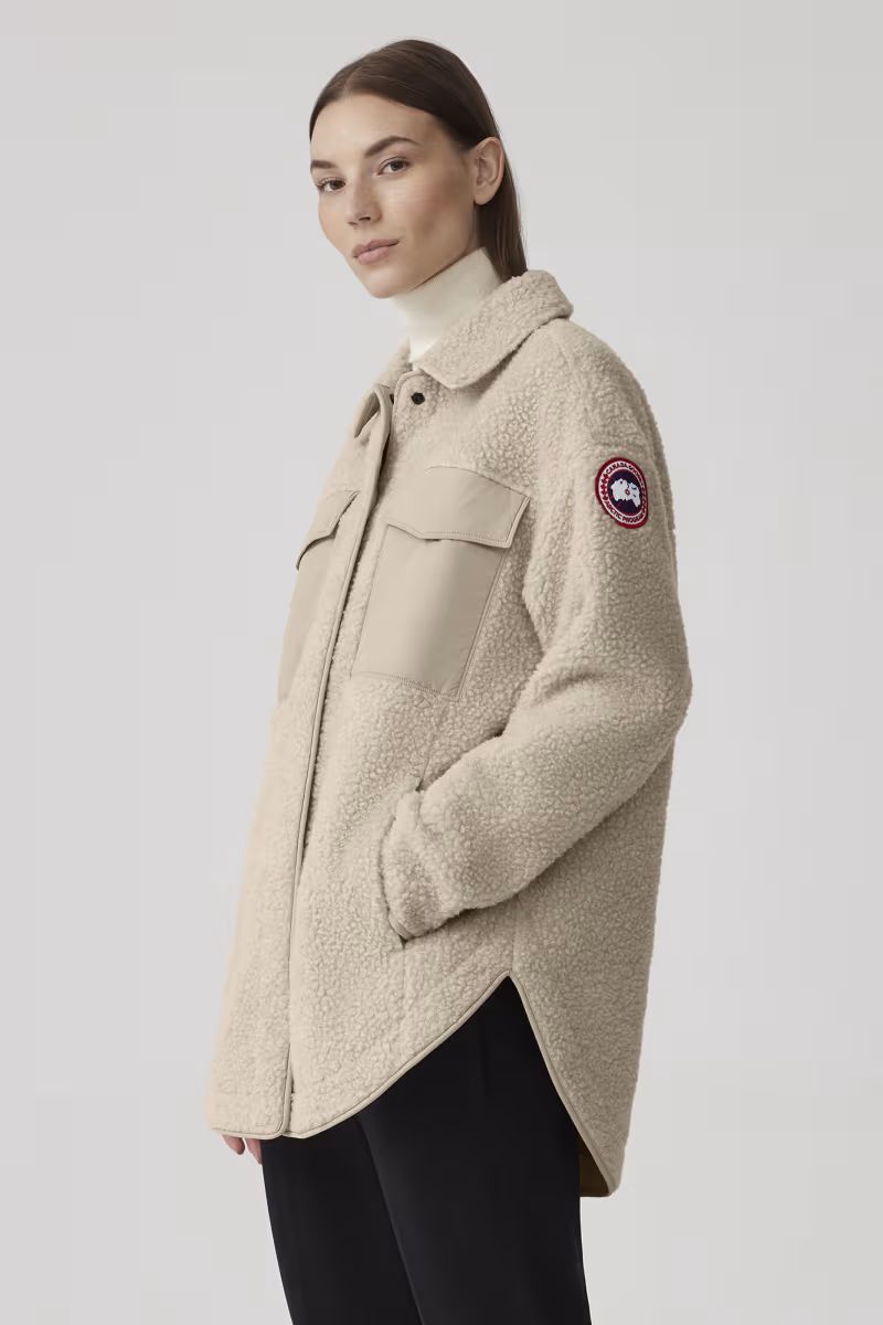 Simcoe Shirt Jacket Kind High Pile Fleece | Canada Goose