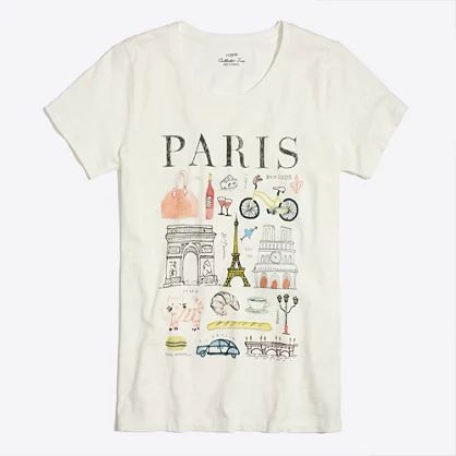 Paris collector T-shirt | J.Crew Factory