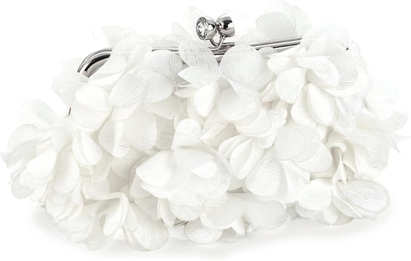 Women Elegant Evening Purse, Small Floral Clutch Bag with Detachable Chain for Wedding, Party, Pr... | Amazon (US)