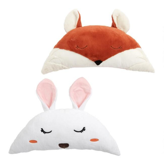 Woodland Animal Kids Bed Pillow | World Market