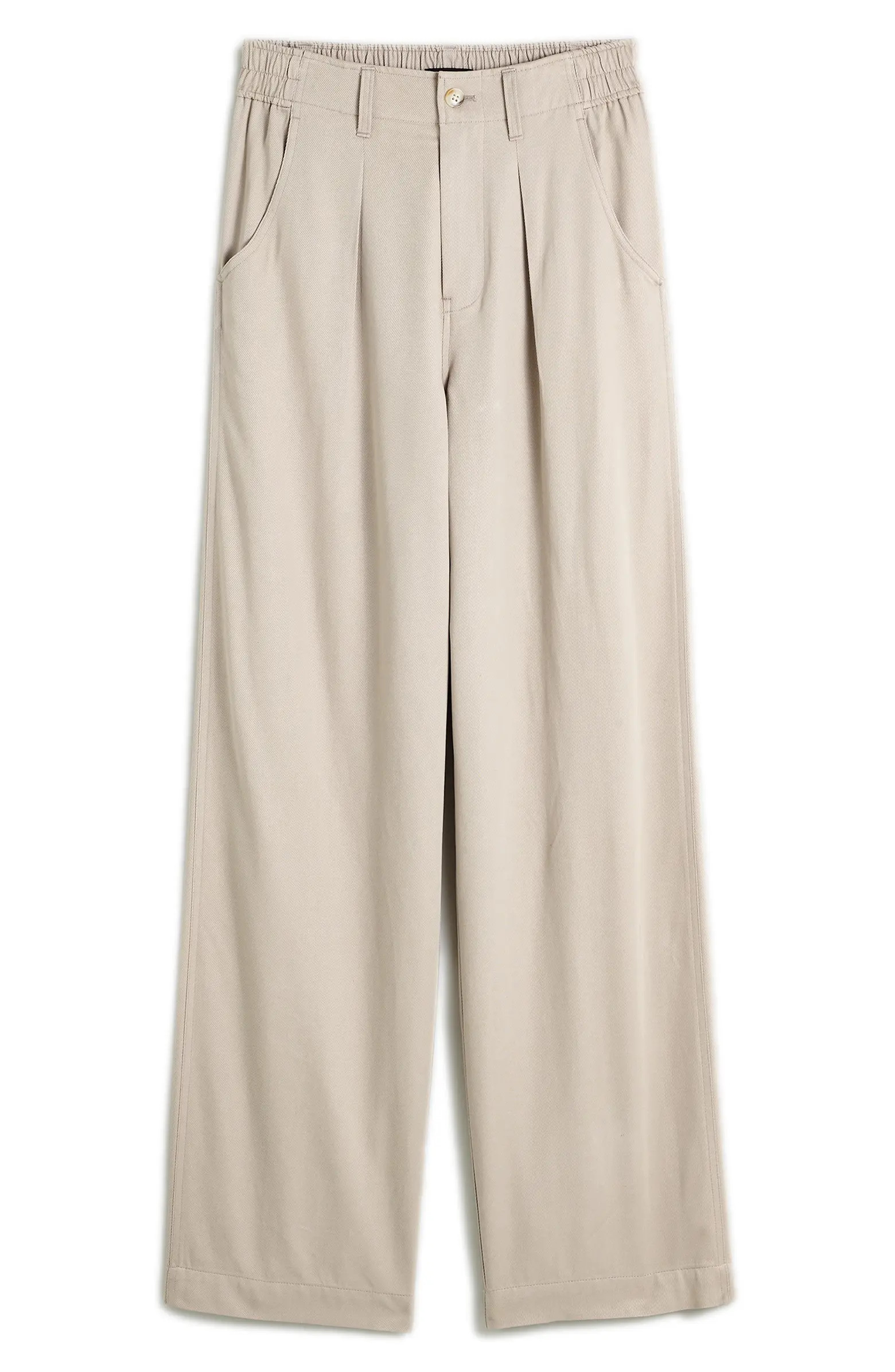Lanie Pleat Front Straight Leg Pants | Nordstrom