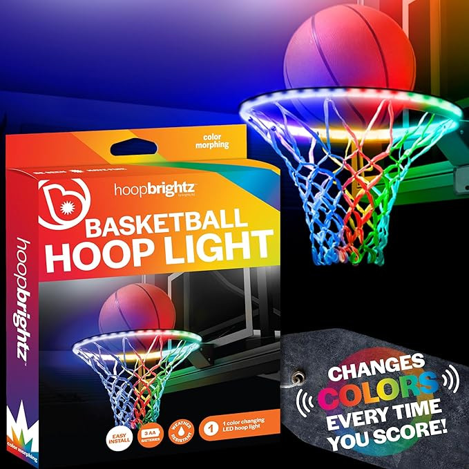 Brightz HoopBrightz LED Basketball Hoop Light - 2024's Must-Have for Basketball Lovers - Score an... | Amazon (US)