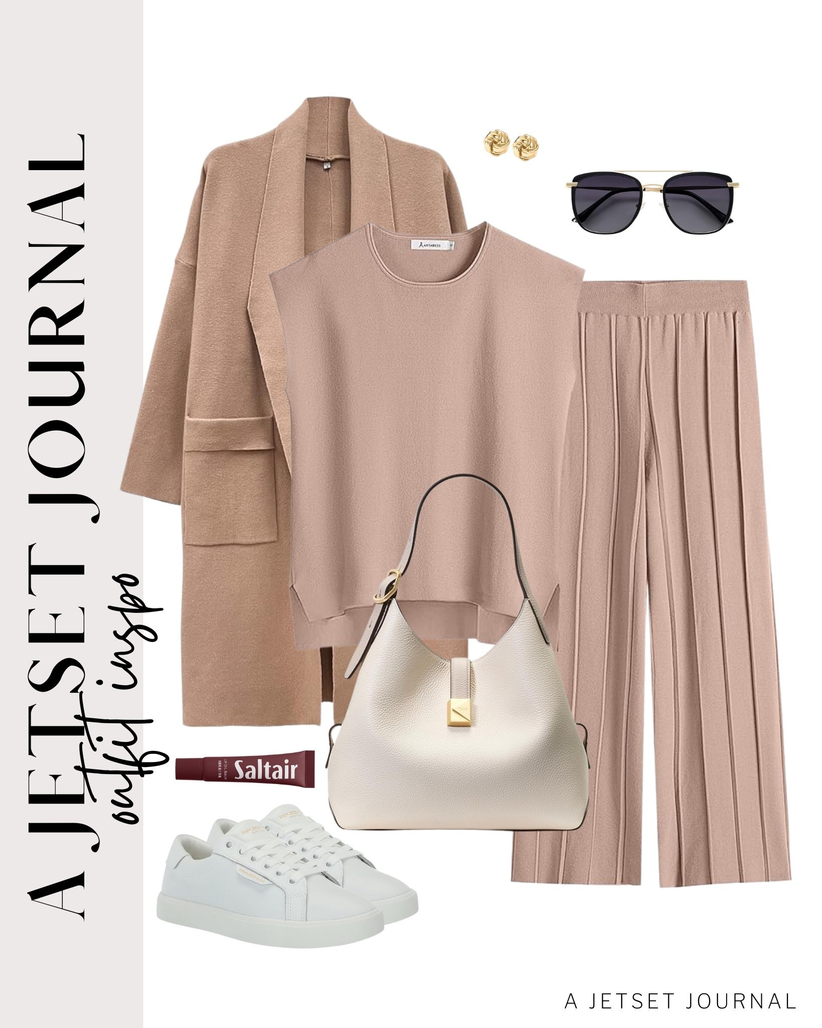 Add a cardigan coat over your favorite set for a new look!
two piece set, matching style, white sneakers, open front coatigan, saltair lip oil,  casual outfit, ways to style, casual outfit inspo, capsule wardrobe, favorite finds, top picks, mom outfit, everyday style, transitional style, trendy look, viral style, affordable look, amazon favorites, winter outfit idea

#LTKU #LTKSeasonal #LTKFindsUnder50