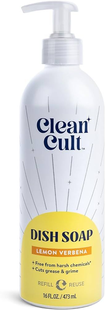 Cleancult Dish Soap RTU Single - Lemon Verbena | Amazon (US)
