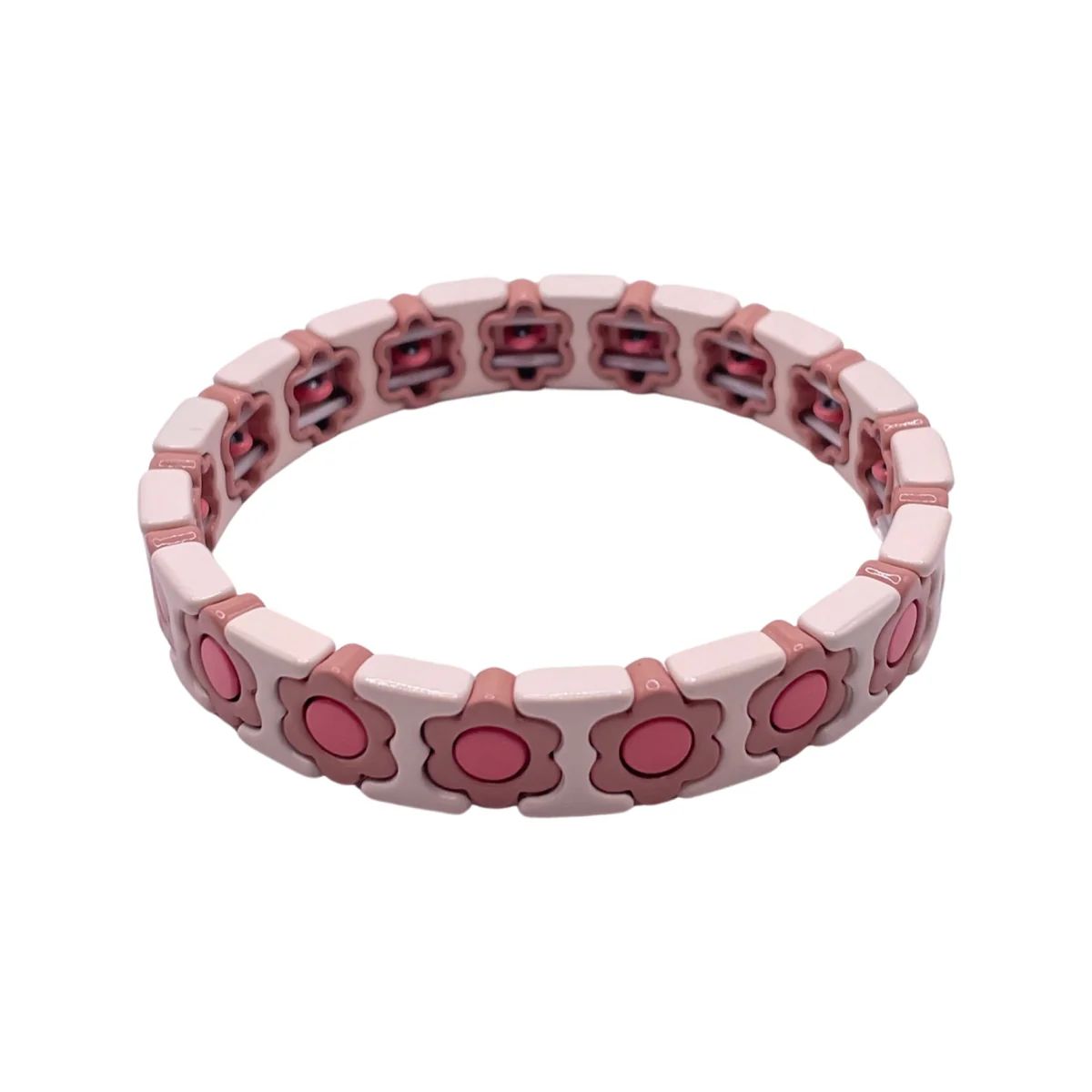 Pinks Floral Bracelet | La Lumiere NY
