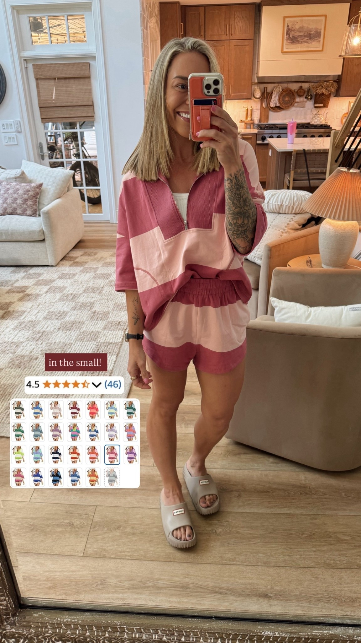 Cutie striped Amazon set — TONS of colors 🙌🏼🌼 in the small! 

Ootd / Amazon fashion / cute / casual / comfy / Holley Gabrielle 

#LTKSeasonal #LTKFindsUnder100 #LTKStyleTip