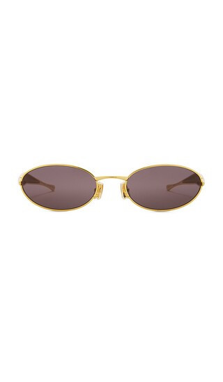 Bottega Veneta Sardine Sunglasses in Grey. | Revolve Clothing (Global)